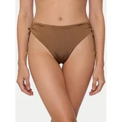 Max Mara Beachwear Spodnji del bikini Samanta 2616821169 Rjava