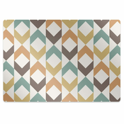 Decormat Podloga za pisarniški stol Retro shapes 120x90 cm 15 cm