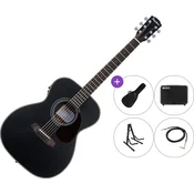 Pasadena PG-200E Premium SET Black Elektroakustična jumbo