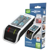 ANSMANN Punjac za baterije Comfort mini, NiMH NiCd AA 2100 mAh, Crni