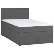 Boxspring Krevet Wickie 120/200 cm , siva