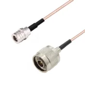 shumee Pigtail QMA vtič/N vtič RG316 20 cm