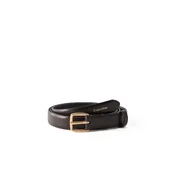 Calvin Klein Pas ESSENTIAL temno rjava/zlata