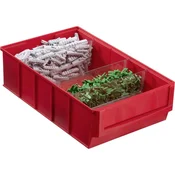 Allit 456531 Škatla za shranjevanje (D x Š x V) 185 x 300 x 81 mm Rdeča 1 KOS