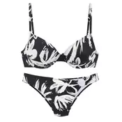 FRENCH CONNECTION Bikini  črna / bela