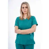 Pureboks Ženska medicinska uniforma, Zelena
