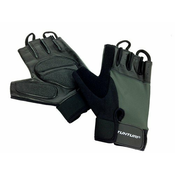 Tunturi fitnes rokavice Pro Gel, temno zelene M