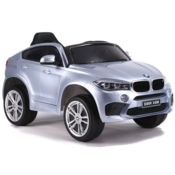 Lean Toys Auto na akumulator BMW X6M jednosjed - Silver 3770