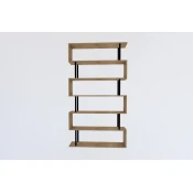 Hanah Home Hector Sapphire Polica za knjige 90x162.6x22cm, Bež