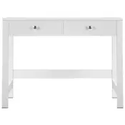 VEVOR Otroška pisalna miza 100x48x751 cm bela
