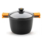 Duboka šerpa Efficient 6.8l fi 24cm sa staklenim poklopcem Bra