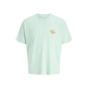JACK & JONES Majica JORSUN opal / gorčica / svetlo zelena / roza
