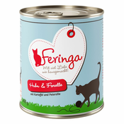 12x800g Feringa Menü Duo-Sorten zajec&puran za mačke