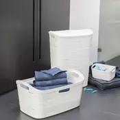 Korpa za veš Ribbon 49l bela Curver