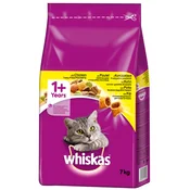 Whiskas suha mačja hrana 7 kg po posebni ceni! - 1+ piščanec