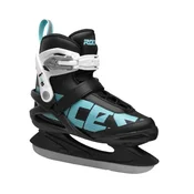 Ženske zimske drsalke Roces ICY 5 WOMAN Black/White/Azure EUR 38