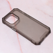 TELEMPIRE Maska za iPhone 14 Pro 6.1 Carbon Crystal providno-crna