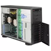 Supermicro SuperChassis 743AC-668B Full Tower Crno 668 W