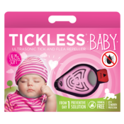 TICKLESS® BABY Ultrazvočni repelent proti klopomza otroke, roza