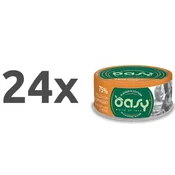 Oasy More Love Adult piščanec in sir v juhi, konzerva - 70 g 24 x 70 g