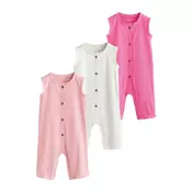 Next Pajac/bodi  roza / magenta / bela