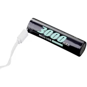 Soshine Soshine 18650USB-3.7-3000 #####USB-Micro-B Akku 18650 Li-Ion 3.6 V 3000 mAh, (20439247)
