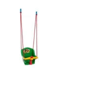 TEDDIES plasticna ljuljacka za bebe s piskalom, zelena