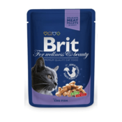 Brit Premium Cat Cod Fish aluminijaste vrečke 100 g