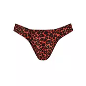 Muške sexy tange Tribal string, Crveno-crne