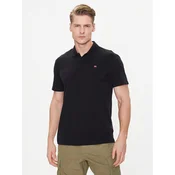 Napapijri Polo majica Ealis NP0A4H8B Črna Regular Fit