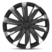 AutoStyle Pokrovi platišč Typhoon Chrome/Black 15