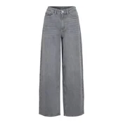 VILA Kavbojke VIFreya siv denim