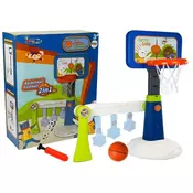 slomart Otroški Košarkarski Set LEAN TOYS z Merjenjem Točk