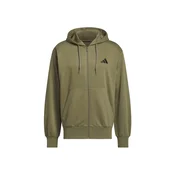 ADIDAS SPORTSWEAR Športna jopa na zadrgo oliva/črna