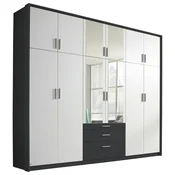 Modern Living Omara S Klasičnimi Vrati Hildesheim, Bela, Siva
