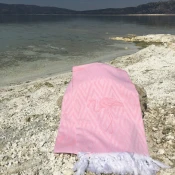 Lessentiel Maison Peškir za plažu 100x180cm Roze