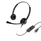 WELL Mairdi MRD-612D USB, slušalke, dvoušne