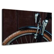 shumee Platno s vintage kolesom 100x60 cm