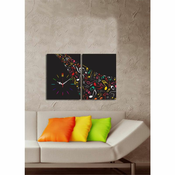 Wallity Zidni sat 2P3040CS-121, 64x40 cm, 2 dela