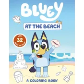 Bluey: At the Beach: A Coloring Book