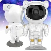 Zvezdni projektor LED nočna lučka astronavt ZA otroke daljinski upravljalnik projektorja 5. generacije