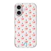Maska Nanobit Print za iPhone 16 Hearts