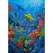 Castorland - Puzzle Atlantis ART collection - 1 500 kosov