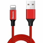 Baseus Yiven Braid kabel USB / Lightning 1,8m, crvena (CALYW-A09)