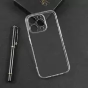 Maska Skin Silikon za iPhone 15 Pro transparent