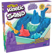 Kinetic Sand Tekoči peskovnik z blazinico, vijolično