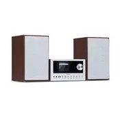 Auna Connect System Stereo, 40 W maks., Internetni/DAB+/FM radio, CD predvajalnik (0)