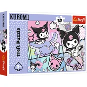 Trefl Puzzle KUROMI 30 Elementów Zabawy z Kuromi układanka dla dzieci 3+
