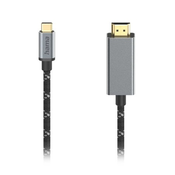 Hama video kabl usb-c na hdmi, 4k, 1.50m, alu ( 200507 )