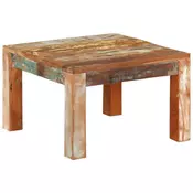 Stolic za kavu 55 x 55 x 35 cm od masivnog obnovljenog drva